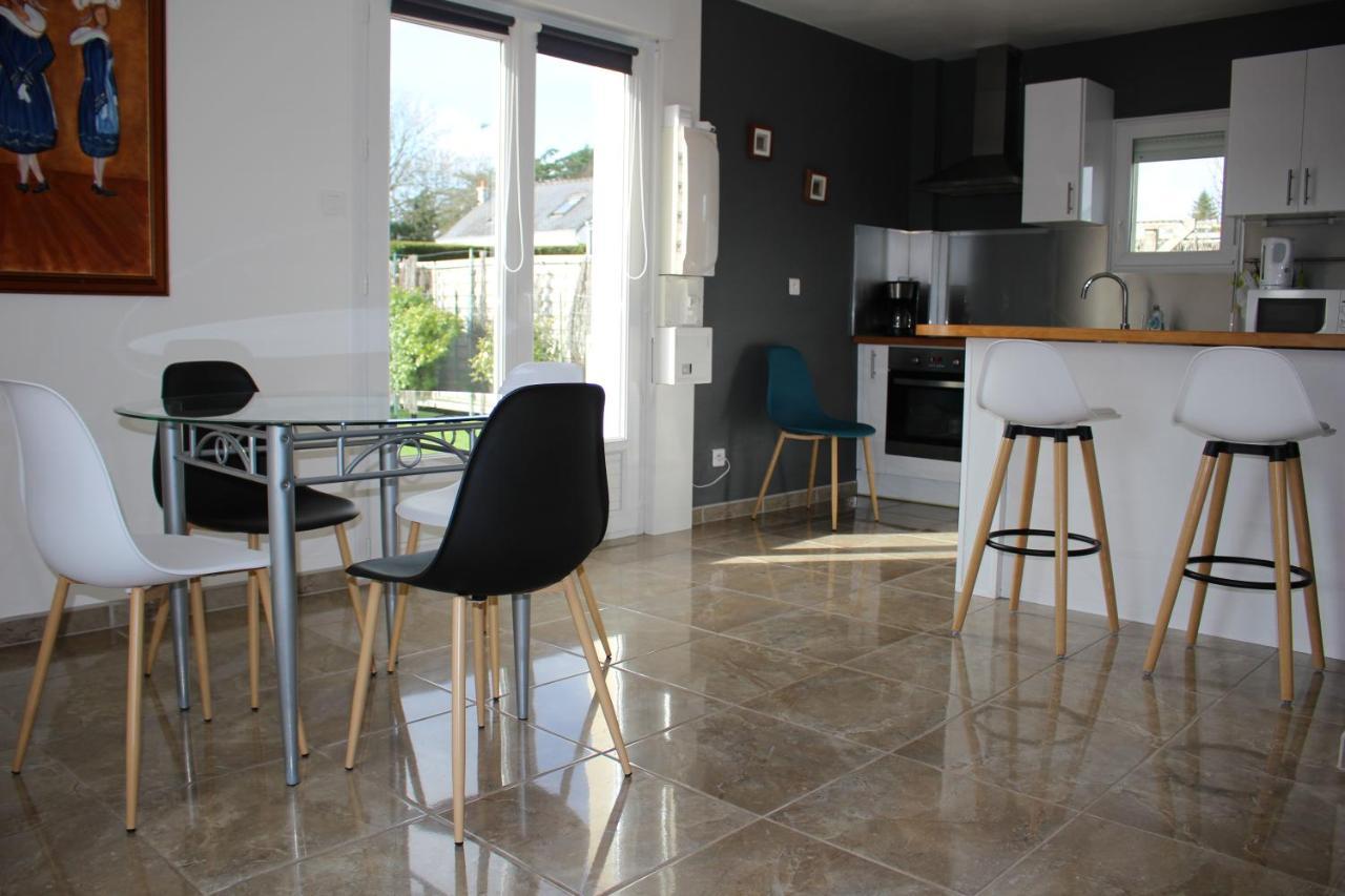 Kerguil-Leon Maison Familiale 2 Chambres, Plages A 10 Min En Voiture Moëlan-sur-Mer Eksteriør bilde
